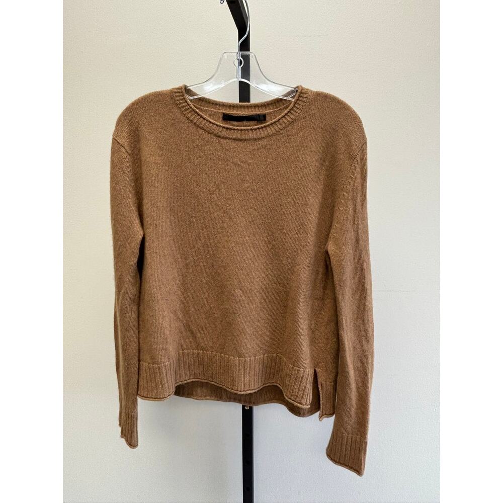 Jenni Kayne Women's Brown Wool Blend Long Sleeve Sweater Size S #61063